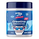 Creatina Pura Monohidratada Muke Sem Sabor 200g Mais Mu