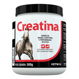 Creatina Vetnil 500 G - Suplemento Para Cavalos Cães