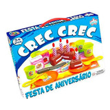 Crec Crec Festa De Aniversário Bolo Comidinhas Com Velcro