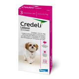 Credeli Antipulgas Carrapatos Cães 2,5 A 5,5kg (cx 3 Comp.)