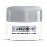 Creme Anti-marcas Noite L'oréal Paris Glycolic-bright 49g Todo Tipo De Pele