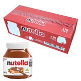 Creme Avelã Nutella Cacau Ferrero Original 140gr Kit 10 Unid