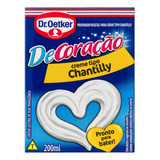 Creme Chantilly Dr. Oetker Decoração Caixa 200ml