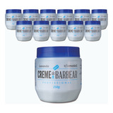 Creme De Barbear Fixmodell - Lavanda -250g Kit Com 12un.