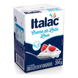 Creme De Leite Italac 200gr - Kit Com 10