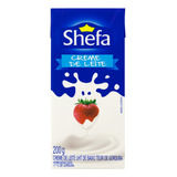 Creme De Leite Uht Homogeneizado Shefa Caixa 200g