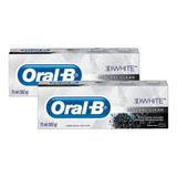 Creme Dental Com Carvão Oral-b 3d White Mineral Clean C/02
