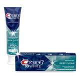 Creme Dental Crest 3d White Deep Clean 107g Importado Eua