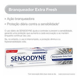 Creme Dental Sensodyne Extra Fresh 90g +limpeza Profunda 90g