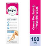 Creme Depilatório Corporal Veet Peles Delicadas