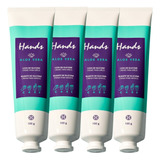 Creme Para Mãos Luva De Silicone 100g Hinode Kit C/ 4 Und