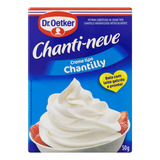 Creme Tipo Chantilly Chanti-neve Dr. Oetker 50g