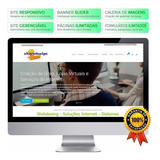 Criação Site Profissional Personalizado - Sem Mensalidade