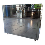 Criado Espelho Lapidado 50x40x70 3 Gavetas Touch Leve Toque