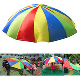 Crianças Brincam Pára-quedas, 1.8m Jump-sack Rainbow Umbrell