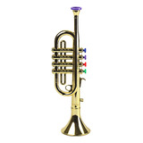 Crianças Trompete Com 3 Teclas Coloridas Para O Brinquedo