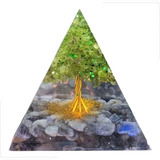 Cristal Orgonite Pirâmide Arvore Da Vida