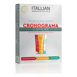 Cronograma Capilar Itallian Hairtech Kit Com 3 Mascaras