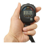 Cronômetro Lcd Digital Mão Corrida À Prova D'água Esport