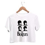 Cropped Camiseta T-shirt The Beatles Rock Paul Mccartney