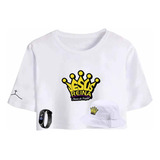 Cropped Feminino E Chapéu Bucket Hat Jesus Reina