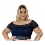 Cropped Gg Xg Plus Size Decotado Sexy Sensual 