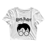 Cropped Harry Potter Camiseta Feminina Personagem Série