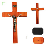 Crucifixo Cruz Mesa Porta Parede Realista