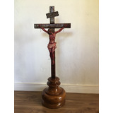 Crucifixo De Mesa  Realista -
