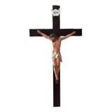 Crucifixo Em Gesso Tamanho 54cm X