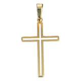 Crucifixo Vazado Ouro 18k Maciço