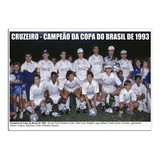 Cruzeiro - Campeão Copa Do Brasil 1993 [30x42cm]