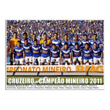 Cruzeiro - Campeão Mineiro 2011 [30x42cm]