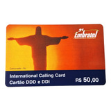 Ct08= Cartao Embratel Corcovado-rj = Desc,5.00 Ver Abaixo