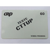 Ct151= Cartao Teste Cttup/crp Nº35 =