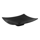 Cuba De Apoio Formato Folha P/ Banheiro 43,5cm Bari Preto