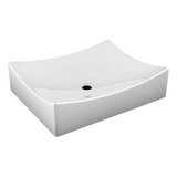 Cuba De Apoio Formato Folha P/ Banheiro 45cm Pádua Branco