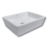 Cuba De Sobrepor Branca Apoio P/lavabo Ou Banheiro Louça