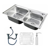 Cuba Dupla Cozinha Gourmet Inox Luxo