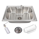 Cuba Gourmet Cozinha Aço Inox Com Acessórios 60x42cm