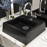 Cuba Pia De Apoio Quadrada 35x35 Para Banheiro Lavabo Pirita Beltempo