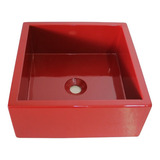 Cuba Premium Em Pedra 30x30 Pintura Hd Vermelho Bordo