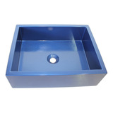 Cuba Premium Em Pedra 40x30 Pintura Hd Azul Metalizado