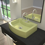 Cuba Rt41 C/torneira+válvula 7/8+sifão Crom+flex Colorida Cor Verde Acqua