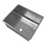 Cuba Tanque Cozinha Industrial Pia Forte Aço Inox 70x50x35cm