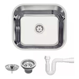 Cuba Tramontina Aço Inox 40x34x14 Número N 0 Pia Cozinha