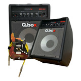 Cubo Amplificador P/ Contra Baixo Bxs-100 100w Q.box Cor Preto 110v 220v Com Seletor