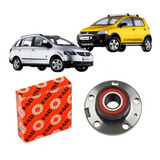 Cubo C/rolamento Tras Crossfox 1.6 16v 14/..com E Sem Abs