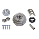 Cubo Dianteiro + Espelho + Flange - Nxr 125 / 150 / 160 Bros