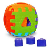 Cubo Didatico Colorido Blocos De Encaixe
